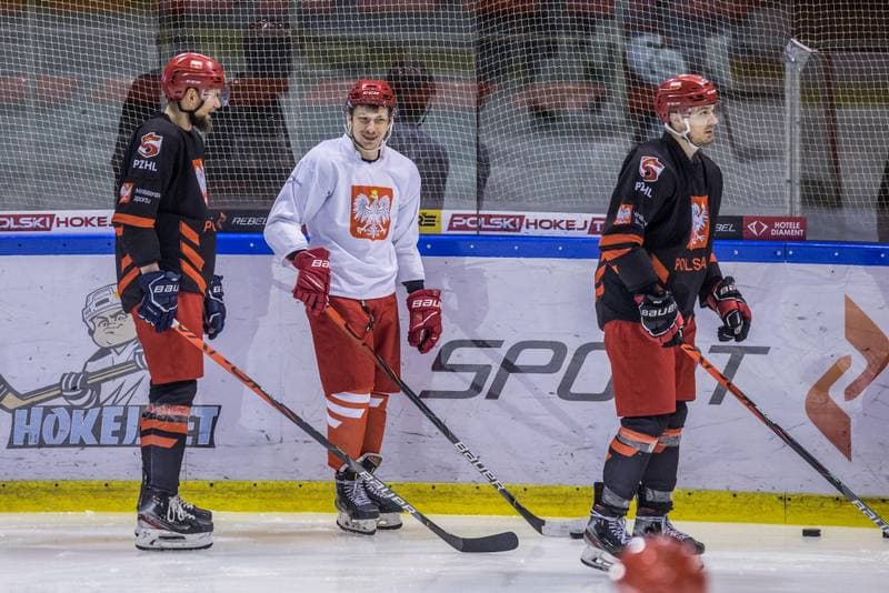 Ice Hockey. Poland national team. Training. 15.04.2021