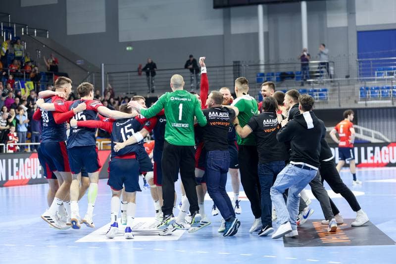 Handball. EHF European League. Gornik Zabrze - Rhein-Neckar Lowen. 13.02.2024