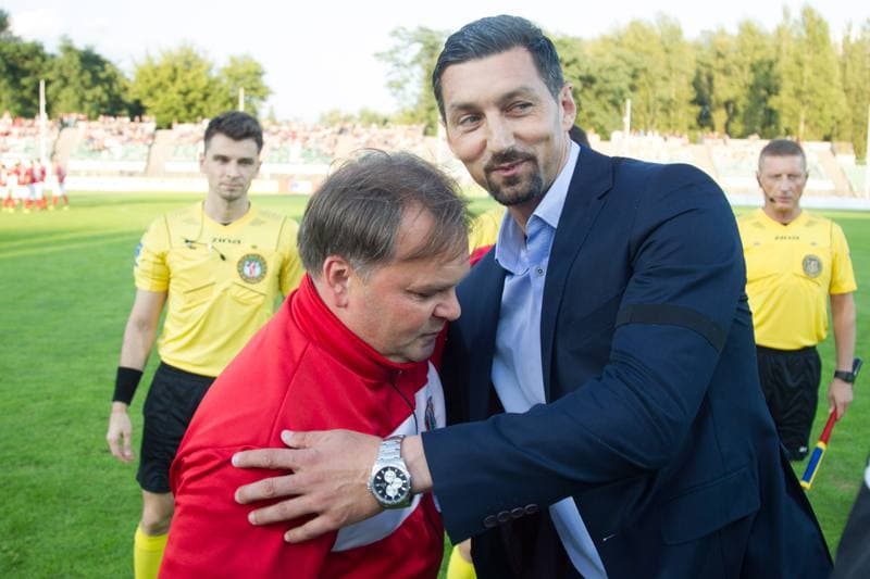 Football. Nice I Liga. Zaglebie Sosnowiec - Puszcza Niepolomice. 23.08.2017