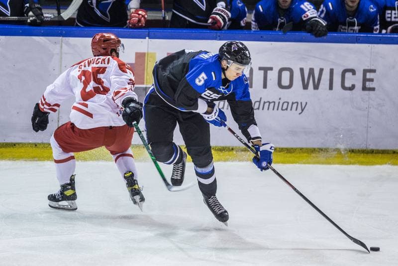 Ice Hockey. Three Seas Tournament. Poland - Estonia. 18.04.2021
