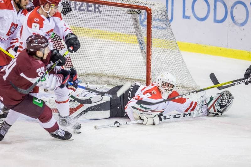 Ice Hockey. Three Seas Tournament. Poland - Latvia. 21.04.2021