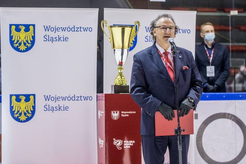 Ice Hockey. Three Seas Tournament. Poland - Latvia. 21.04.2021