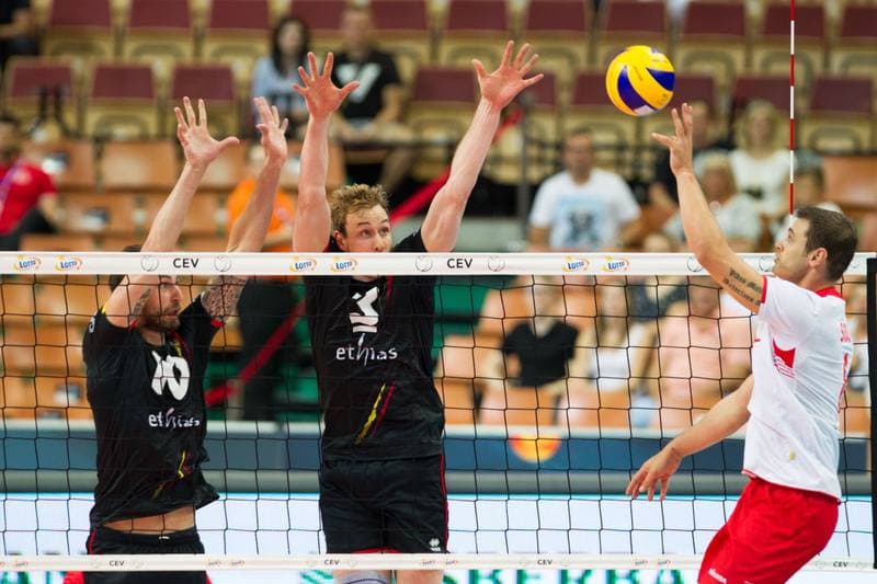 Volleyball. CEV EuroVolley 2017. Belgium - Turkey. 27.08.2017