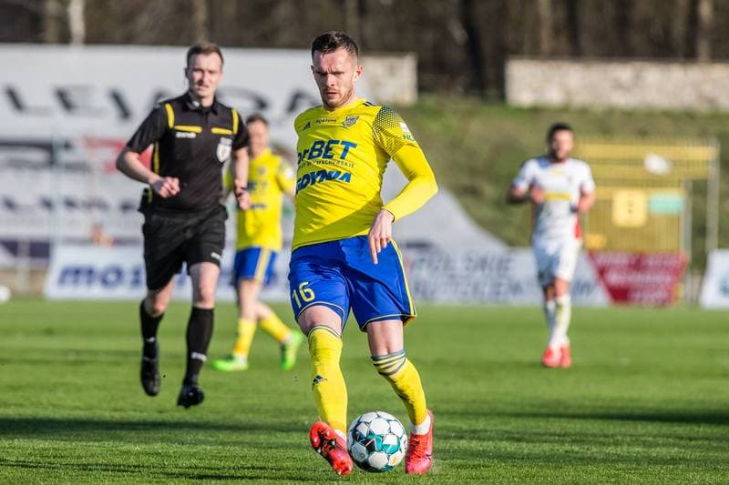 Football. Fortuna I Liga. Zaglebie Sosnowiec - Arka Gdynia. 28.04.2021