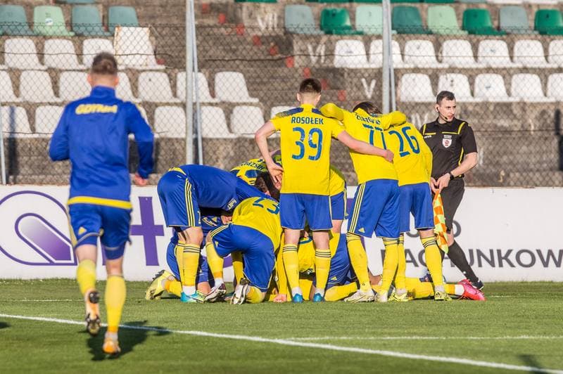Football. Fortuna I Liga. Zaglebie Sosnowiec - Arka Gdynia. 28.04.2021