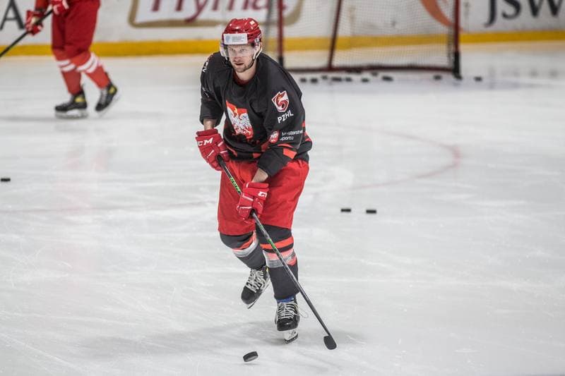 Ice Hockey. Poland national team. Training. 02.05.2021