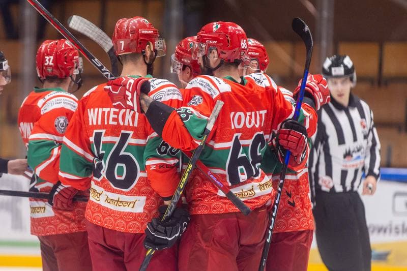 Ice Hockey. Polska Hokej Liga. GKS Katowice - Zaglebie Sosnowiec. 28.10.2022