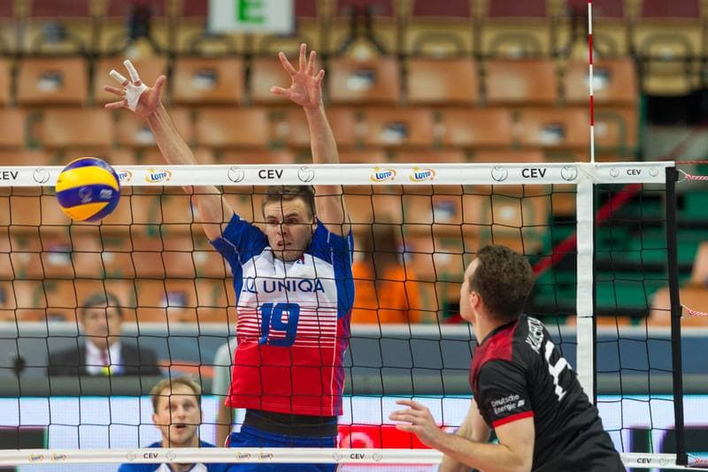 Volleyball. CEV EuroVolley. Germany - Czech Republic. 31.08.2017