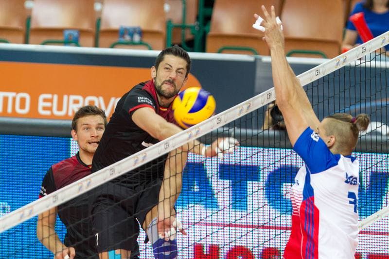 Volleyball. CEV EuroVolley. Germany - Czech Republic. 31.08.2017