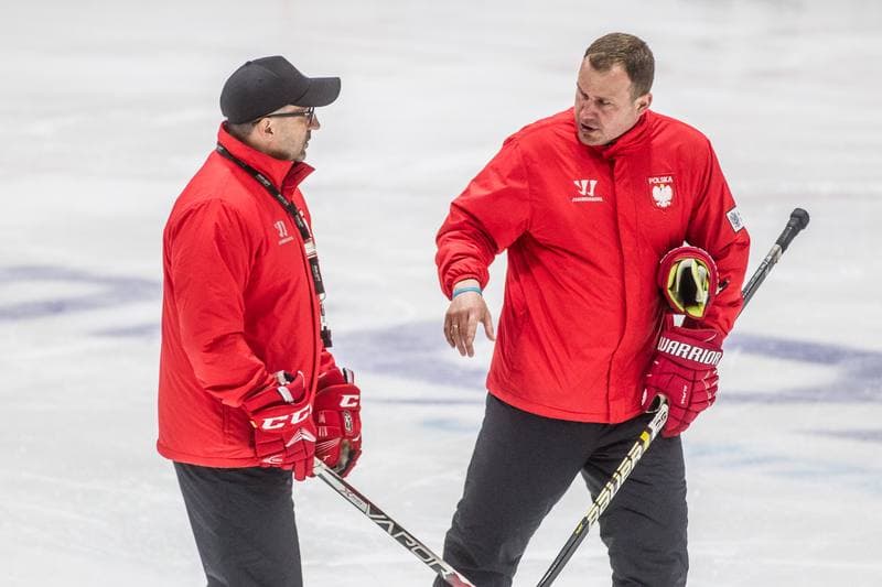 Ice Hockey. Poland national team. Training. 12.05.2021
