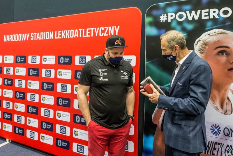 Athletics. Poland. Press Conference. 21.01.2021