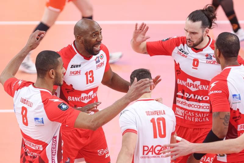 Volleyball. CEV Champions League. Jastrzebski Wegiel - Gas Sales Daiko Piacenza. 28.02.2024