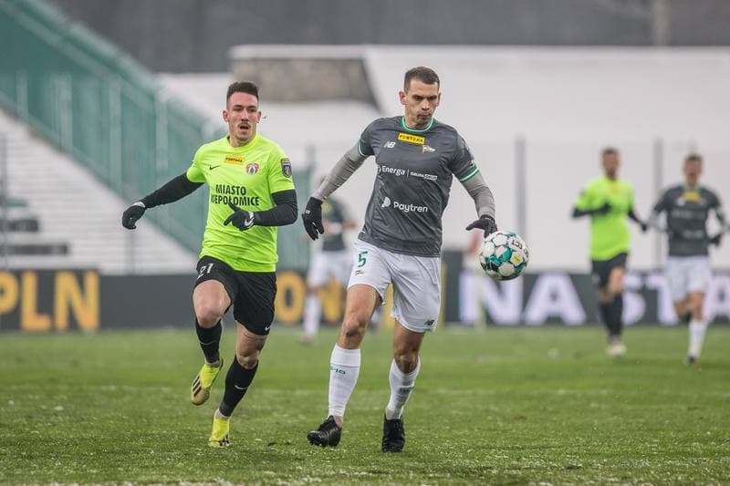 Football. Fortuna Puchar Polski. Puszcza Niepolomice - Lechia Gdansk. 07.02.2021