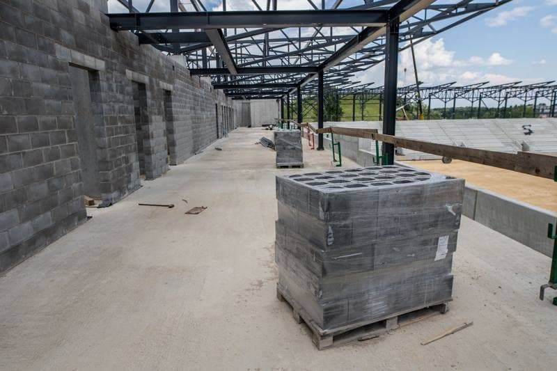 Football. Zaglebiowski Park Sportowy. Construction. 09.06.2021