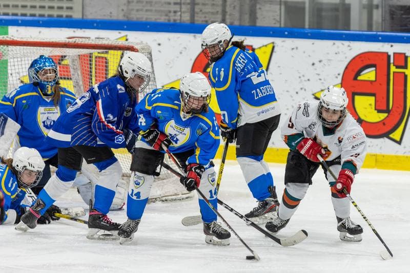 Ice Hockey. PLHK. Kojotki Naprzod Janow - UKHK Unia Oswiecim. 26.11.2022