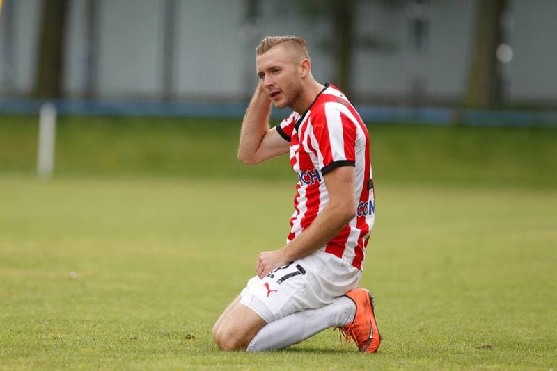 Football. Sparing. MFK Karvina - Cracovia Krakow. 23.06.2018