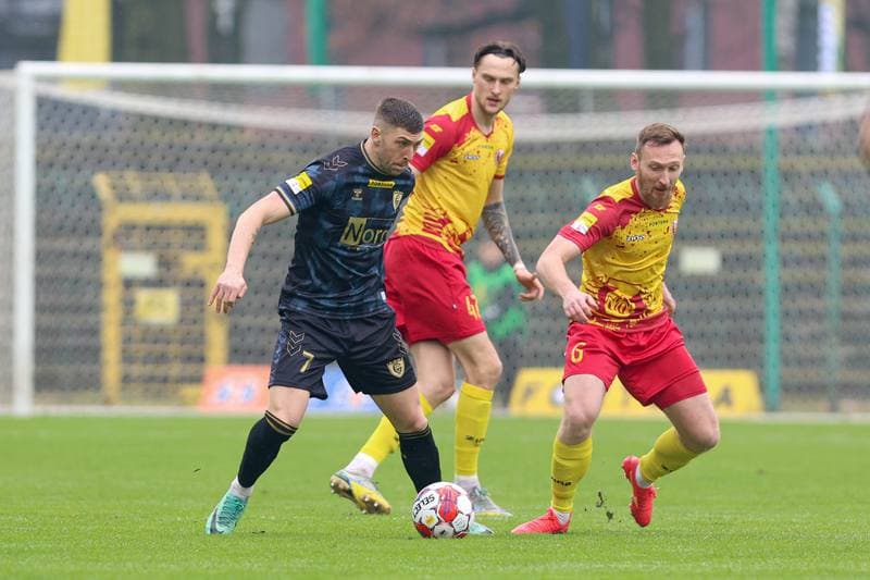 Football. Fortuna I Liga. GKS Katowice - Znicz Pruszkow. 02.03.2024