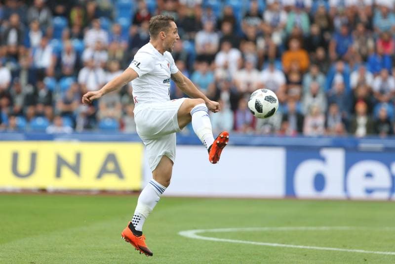 Football. Fortuna:Liga. Banik Ostrava - Dukla Praha. 25.08.2018