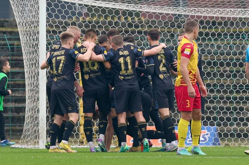 Football. Fortuna I Liga. GKS Katowice - Znicz Pruszkow. 02.03.2024