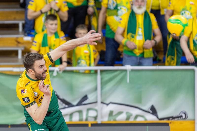 Volleyball. CEV Champions League. Aluron CMC Warta Zawiercie - Berlin Recycling Volleys. 30.11.2022