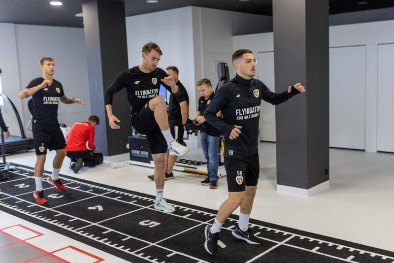 Football. Piast Gliwice. Training. 04.12.2022