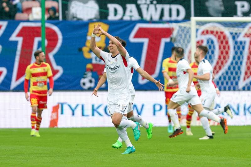 Football. PKO BP Ekstraklasa. Gornik Zabrze - Jagiellonia Bialystok. 02.03.2024