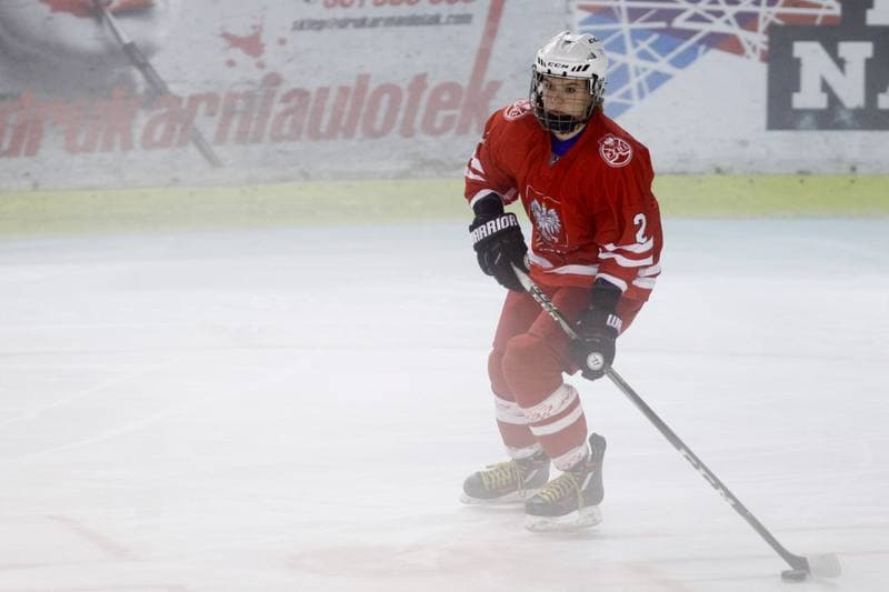 Ice Hockey. Slaska Liga Mlodzikow. UKS Zaglebie Sosnowiec - Reprezentacja Polski Kobiet. 13.09.2018