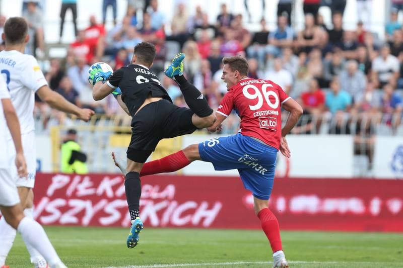 Football. Fortuna I Liga. Rakow Czestochowa - Stal Mielec. 16.09.2018