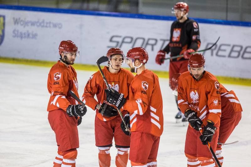Ice Hockey. Poland national team. Training. 15.04.2021