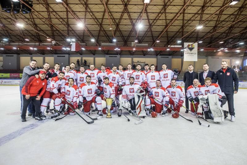 Ice Hockey. Three Seas Tournament. Poland - Latvia. 21.04.2021