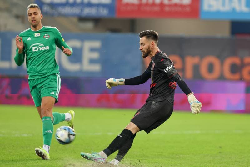 Football. PKO BP Ekstraklasa. Piast Gliwice - Radomiak Radom. 08.03.2024