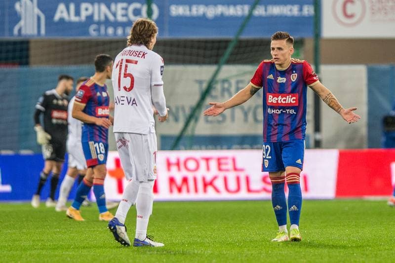 Football. PKO BP Ekstraklasa. Piast Gliwice - Wisla Krakow. 01.10.2021