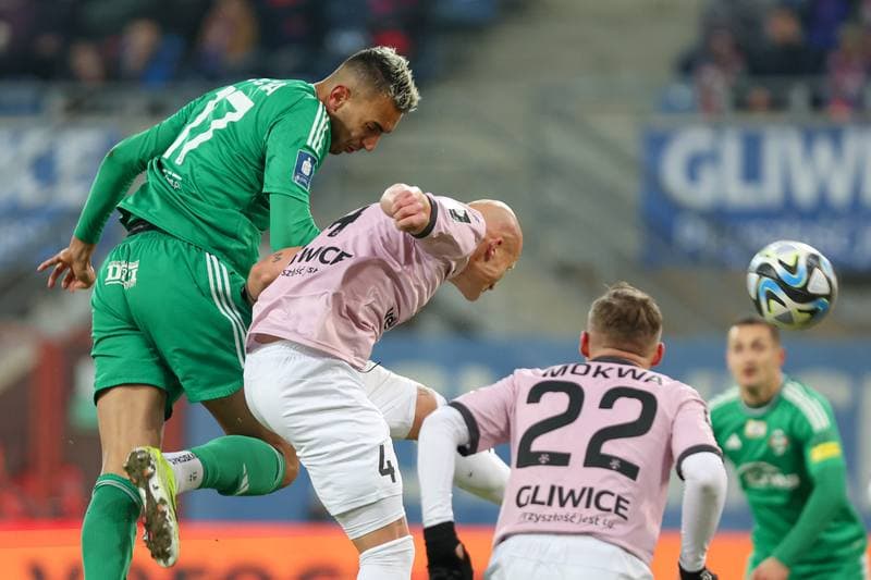 Football. PKO BP Ekstraklasa. Piast Gliwice - Radomiak Radom. 08.03.2024