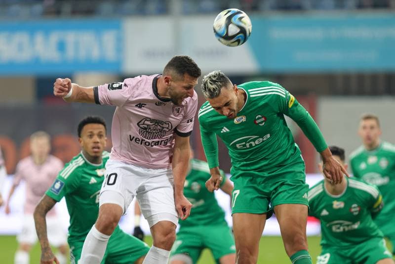 Football. PKO BP Ekstraklasa. Piast Gliwice - Radomiak Radom. 08.03.2024