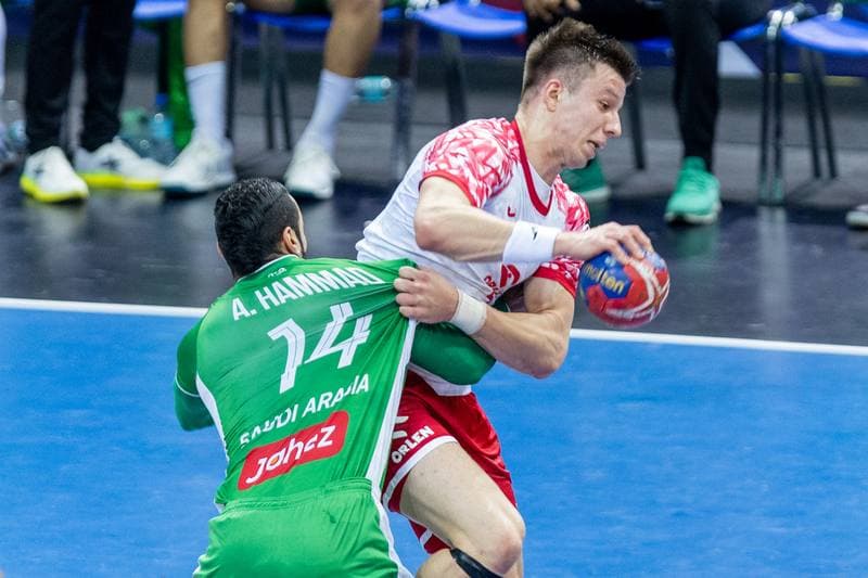 Handball. IHF World Men's Championship. Poland - Saudi Arabia. 16.01.2023