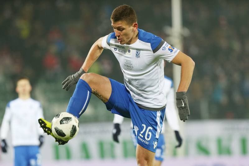 Football. Lotto Ekstraklasa. Zaglebie Sosnowiec - Lech Poznan. 16.12.2018