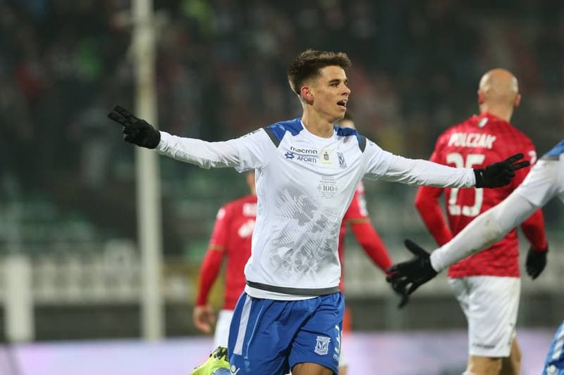 Football. Lotto Ekstraklasa. Zaglebie Sosnowiec - Lech Poznan. 16.12.2018