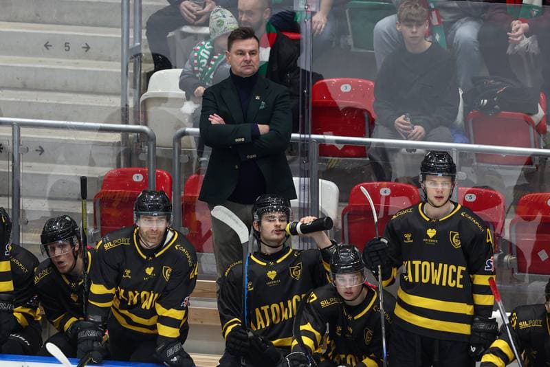 Ice Hockey. Tauron Hokej Liga. Zaglebie Sosnowiec - GKS Katowice. 12.03.2024
