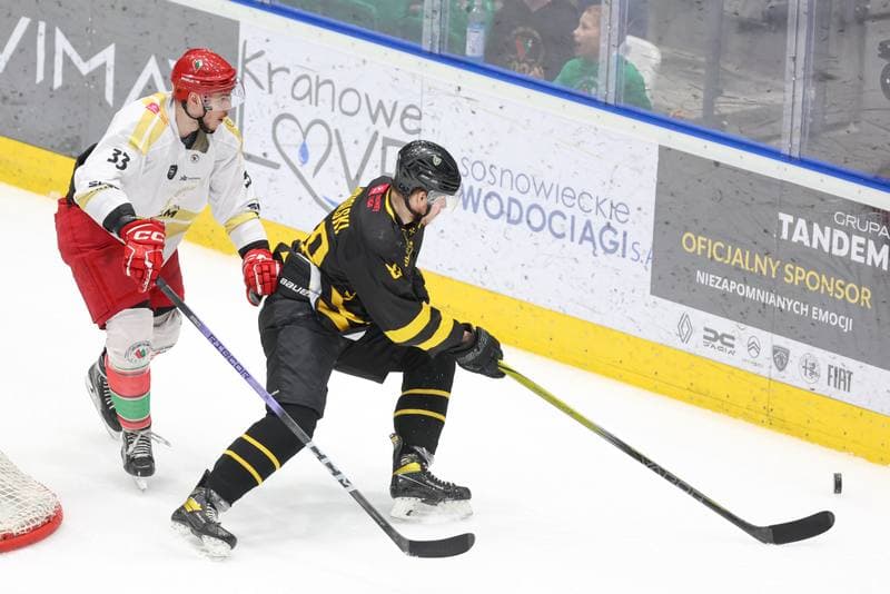 Ice Hockey. Tauron Hokej Liga. Zaglebie Sosnowiec - GKS Katowice. 12.03.2024