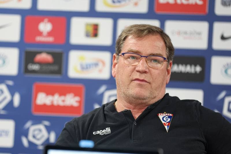 Football. Ruch Chorzow. Press Conference. 14.03.2024