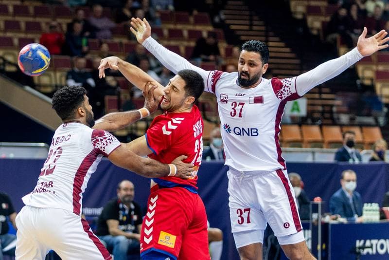 Handball. IHF World Men's Championship. Qatar - Serbia. 17.01.2023