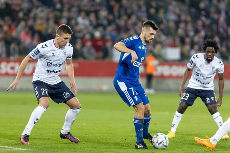 Football. PKO BP Ekstraklasa. Gornik Zabrze - Wisla Plock. 17.03.2023