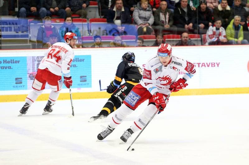 Ice Hockey. Tipsport Extraliga. Ocelari Trinec - HC Verva Litvinov. 06.01.2019