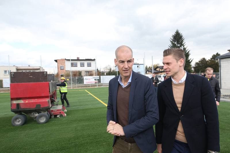 Football. Akademia im. Lukasza Piszczka. Press Conference. 19.03.2019
