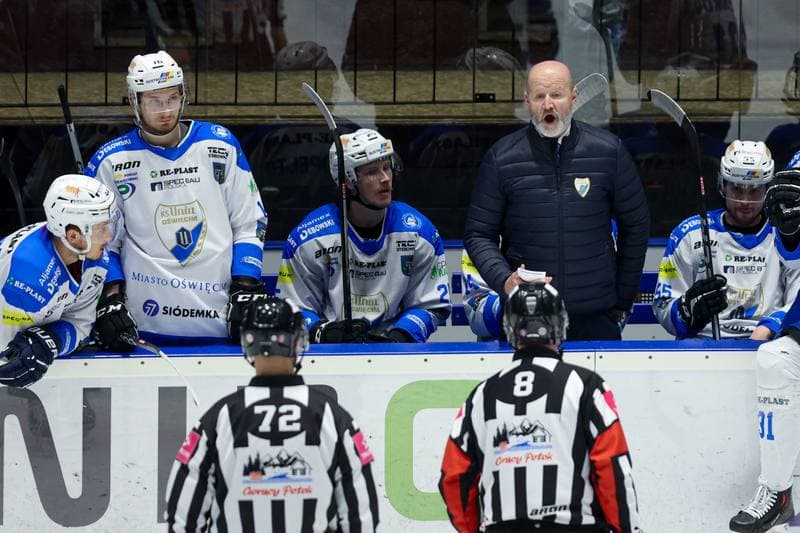 Ice Hockey. Tauron Hokej Liga. Re-Plast Unia Oswiecim - GKS Tychy. 18.03.2024