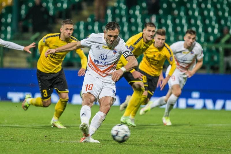 Football. Fortuna Puchar Polski. GKS Katowice - Bruk-Bet Termalica Nieciecza. 27.10.2021