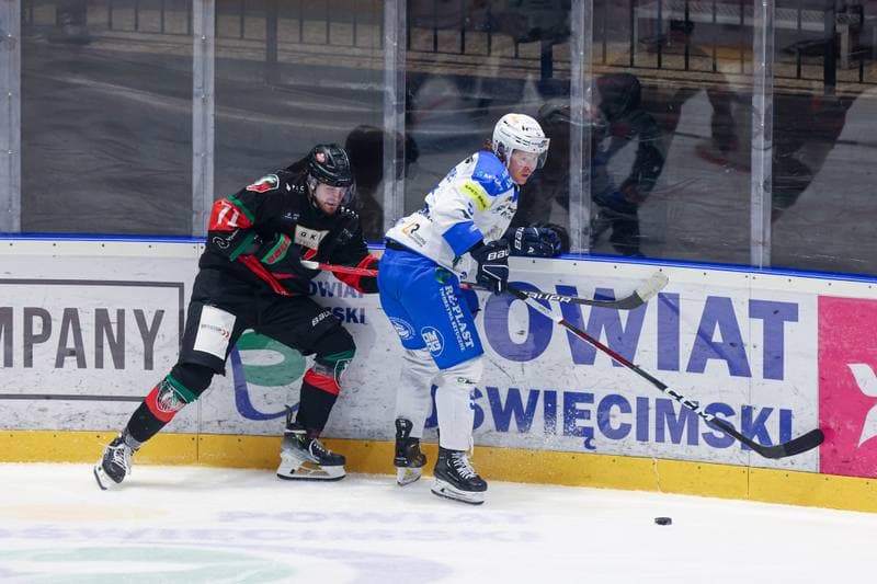 Ice Hockey. Tauron Hokej Liga. Re-Plast Unia Oswiecim - GKS Tychy. 24.03.2024