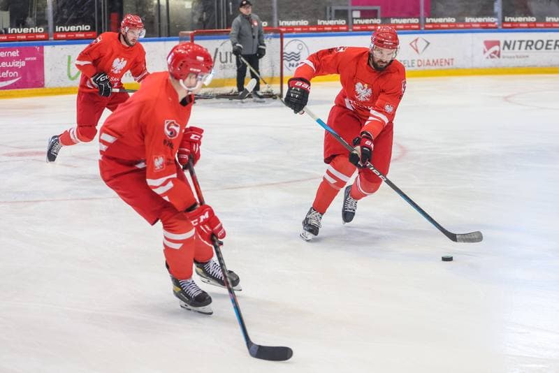 Ice Hockey. Poland national team. Training. 10.04.2023