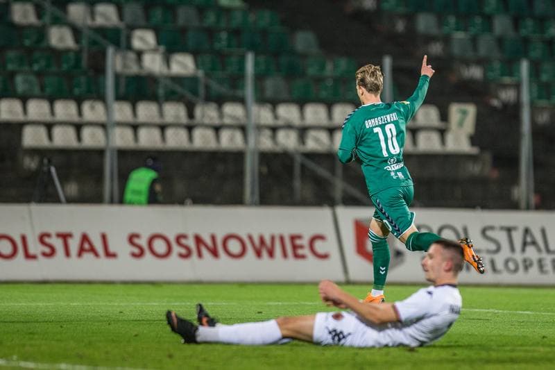 Football. Fortuna I Liga. Zaglebie Sosnowiec - Chrobry Glogow. 24.11.2021