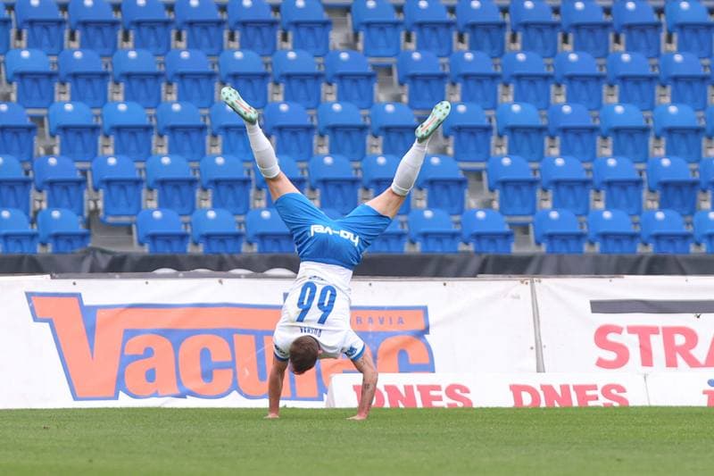 Football. Fortuna:Liga. Banik Ostrava - FK Teplice. 31.03.2024
